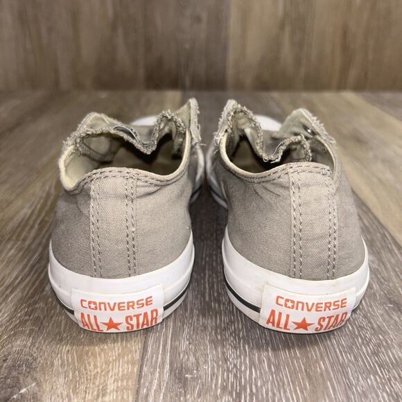 Converse Chuck Taylor All Star Grey Slip On Sneaker Shoes US Youth 4 / M 4 / W 6 - Picture 7 of 11